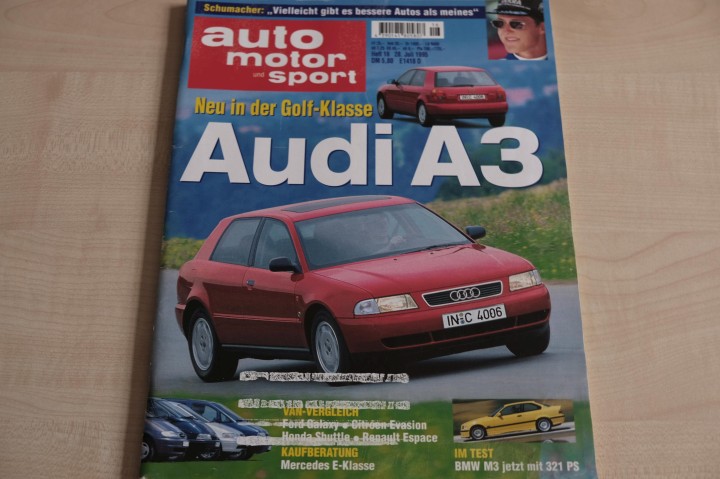 Deckblatt Auto Motor und Sport (16/1995)